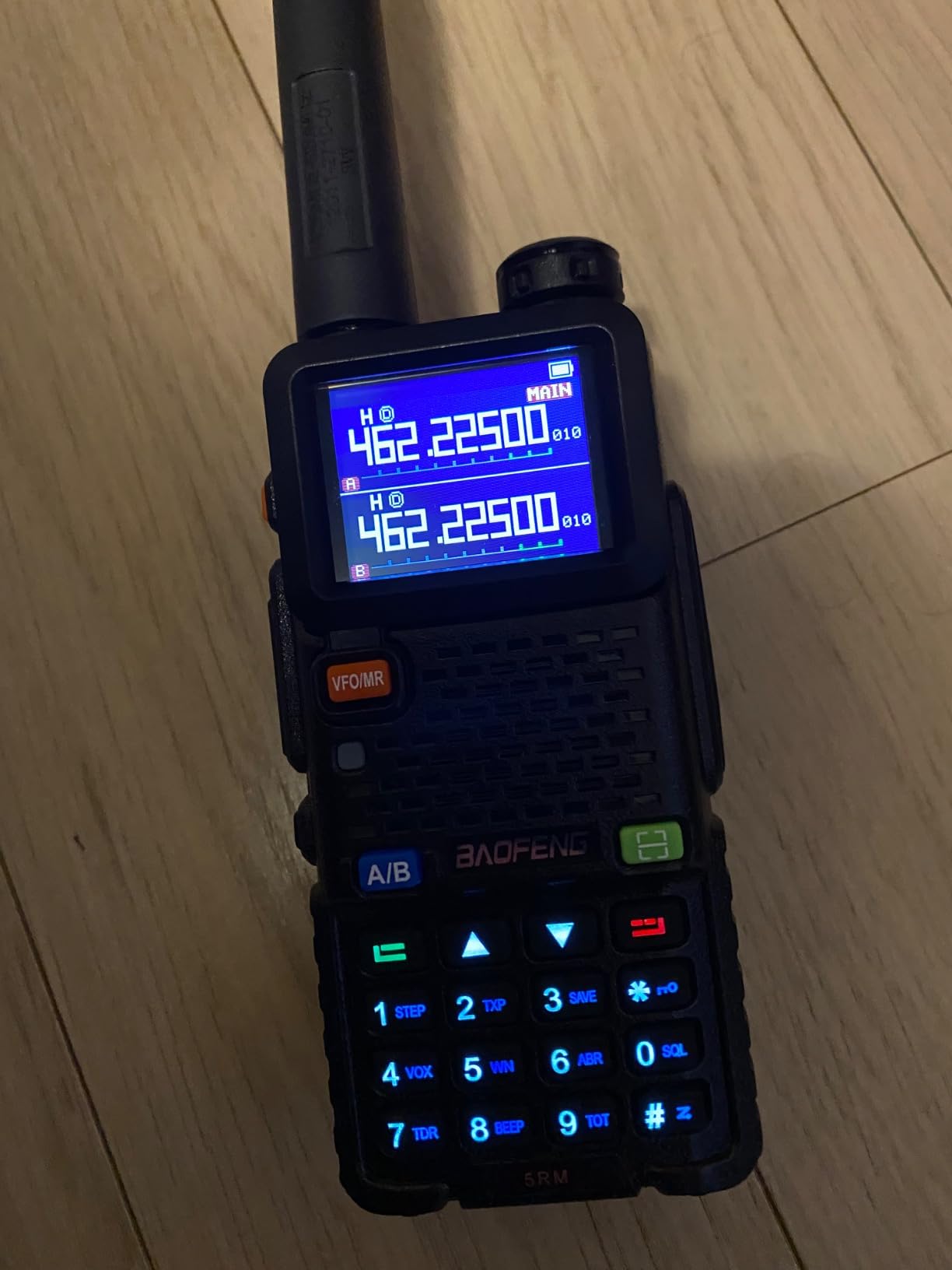 BAOFENG 5RM Ham Radio 10W Long Range Handheld NOAA Weather Receiver 2500mAh Battery UV-5RM Radio with Programming Cable, Speaker Mic, Tactical Antenna, Type-C Charging, 2Pack customer photo 2