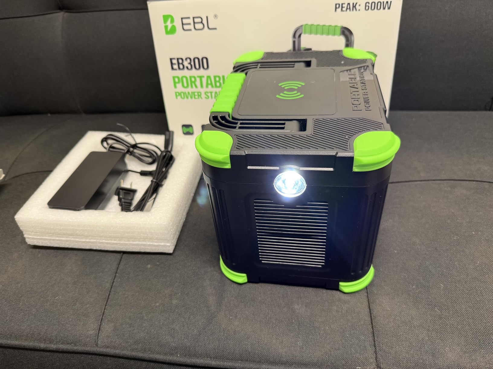 EBL 2400W Portable Power Station LiFePO4 Battery, 1843Wh Solar Generator, Home Battery Backup, 12 Outlets (2400W AC Outlets, 4800W Peak), USB-C PD 100W, 2Hrs Quick Charge, Home Emergency, RV Trip customer photo 1