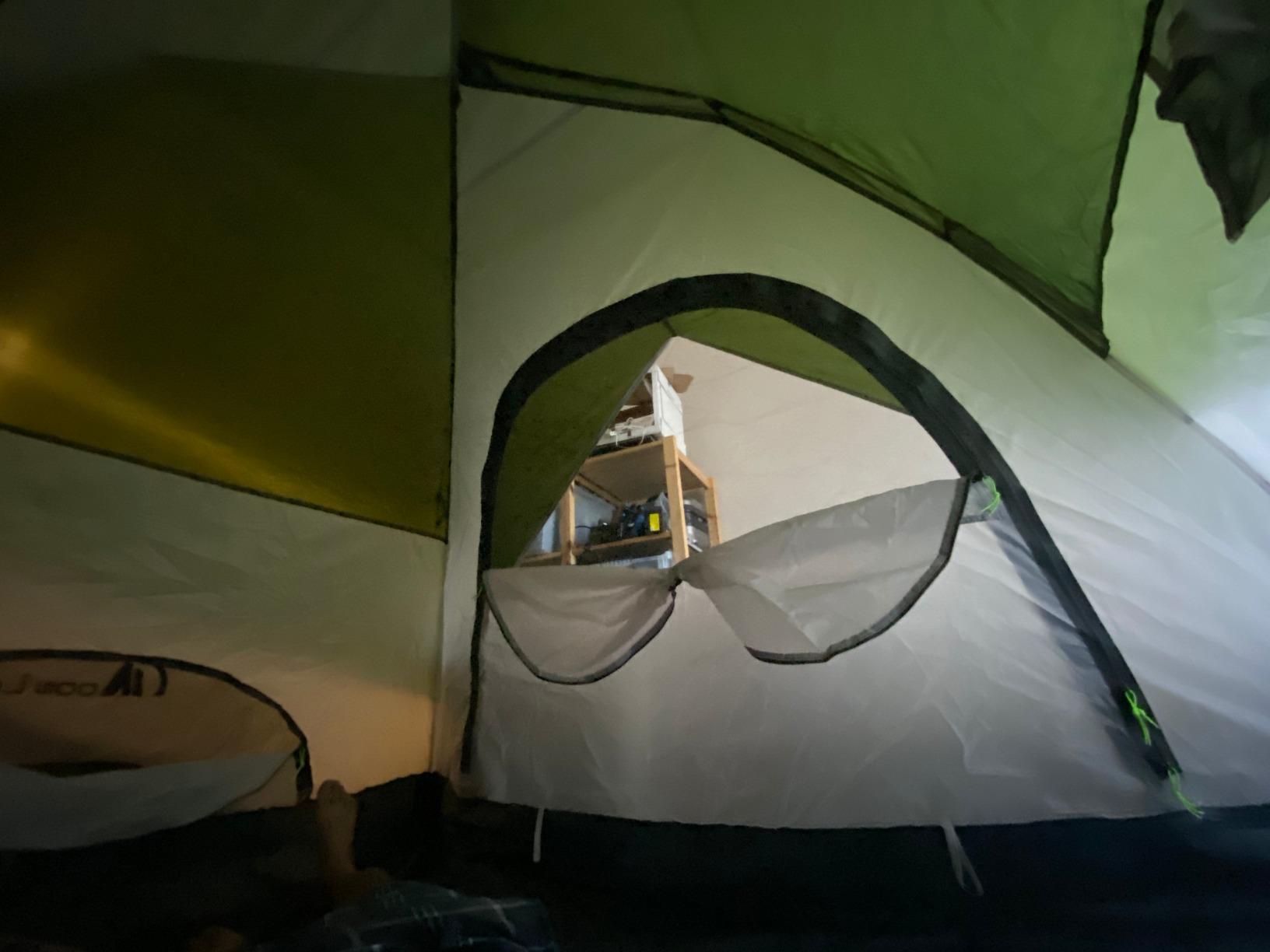 MOON LENCE Pop Up Tent 3-4 Person, 60s Instant Setup Camping Tent with 2 Doors customer photo 1