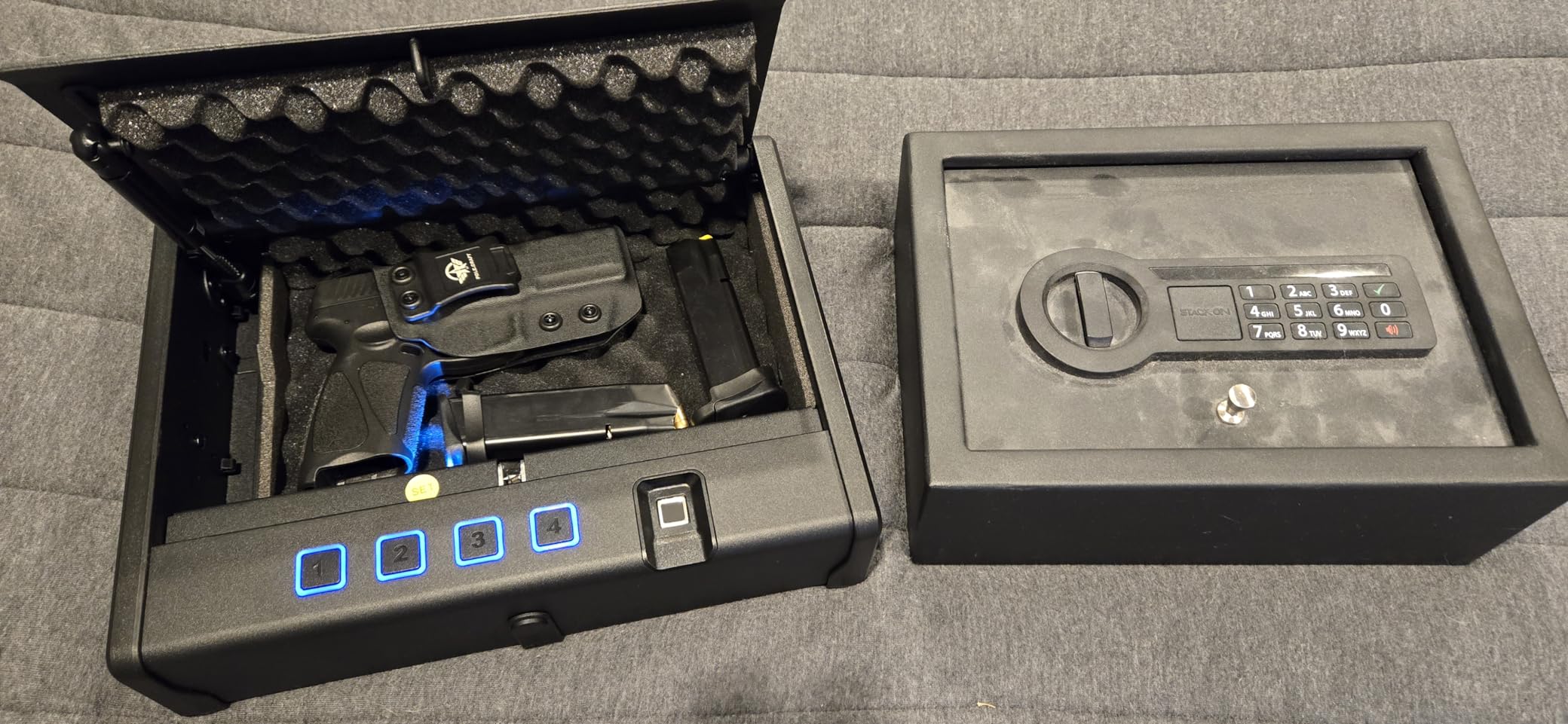 XPEDITION 24 Gun Fireproof Safe for Rifles and Pistols - Gun Cabinet with Keypad/Key Access, Fire and Water Safe customer photo 2