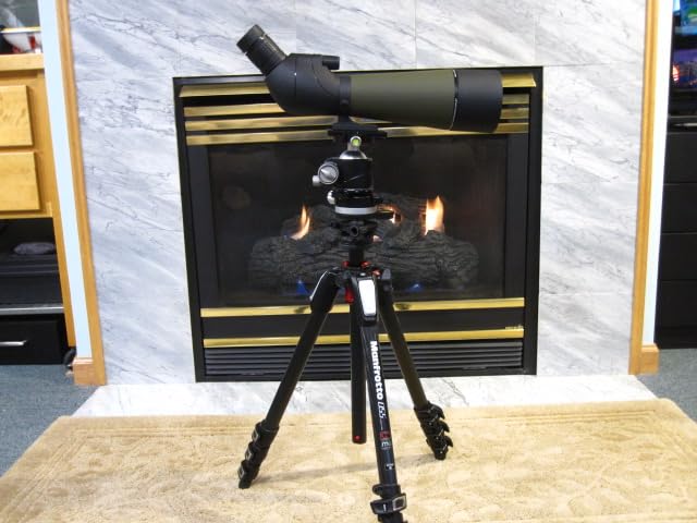 Gosky Flagship 25-75x80 Spotting Scope - Spotting Scopes with Tripod, Carrying Bag and Quick Phone Holder BAK4 Waterproof Spotter Scope for Bird Watching Target Shooting, Upgraded Version customer photo 1