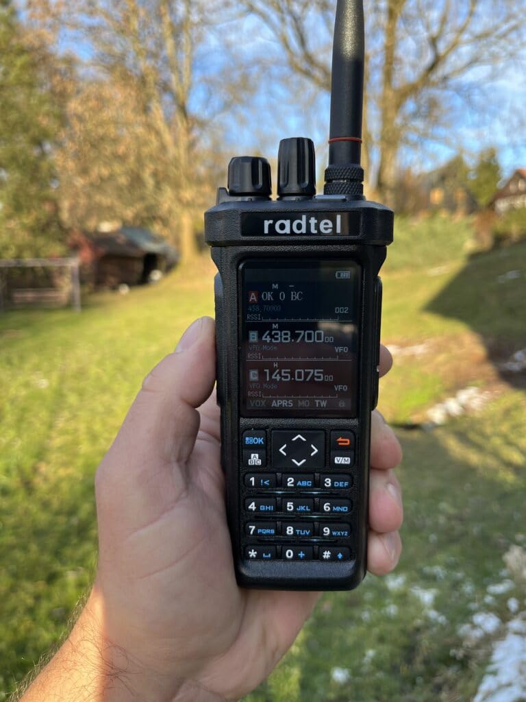 Radtel RT-950 PRO Ham Radio TX GPS/APRS, 10W Walkie Talkie Long Range Handheld Two Way Radio, AM/FM/CB/SW/MW/LW RX, Bluetooth APP Programming, NOAA, Spectrum Analyzer customer photo 1
