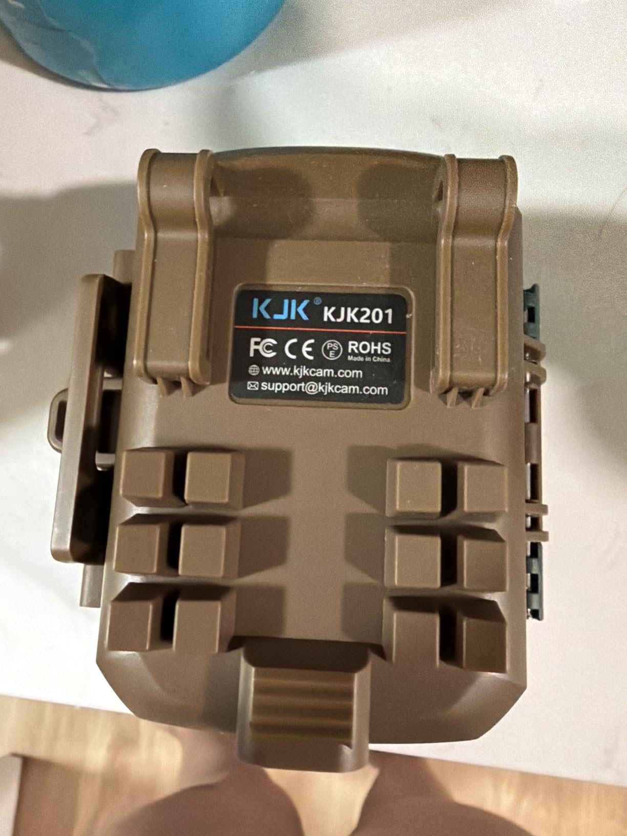 KJK Trail Camera 4K 64MP WiFi Bluetooth Game Camera, Night Vision Wildlife Hunting Camera, 0.1s Trigger Motion Activated, IP67 Waterproof, 130° Wide Angle for Deer & Farm Security customer photo 1