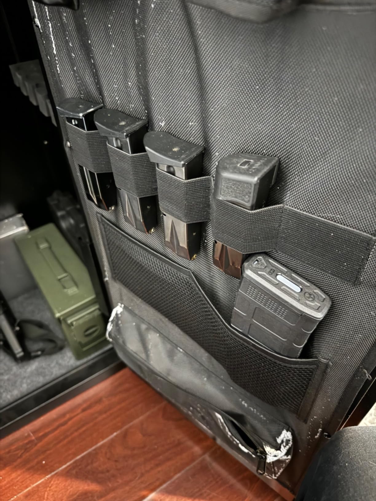 KAER Large Biometric Gun Safe for Rifles and Pistols - Storage 20-25 Firearms (with/Without Scopes), Gun Cabinet with Adjustable Storage/Pistol Pouches customer photo 1