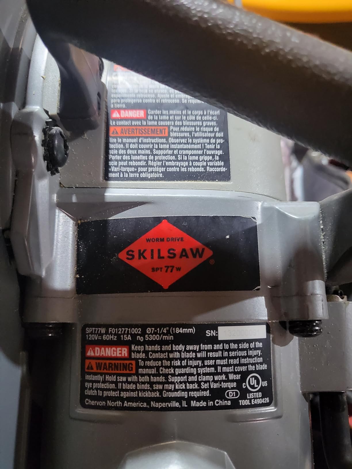 Big Foot Tools 10-1/4 Circular Saw Magnesium Worm Drive Saw Beam Saw with Skil Motor customer photo 1