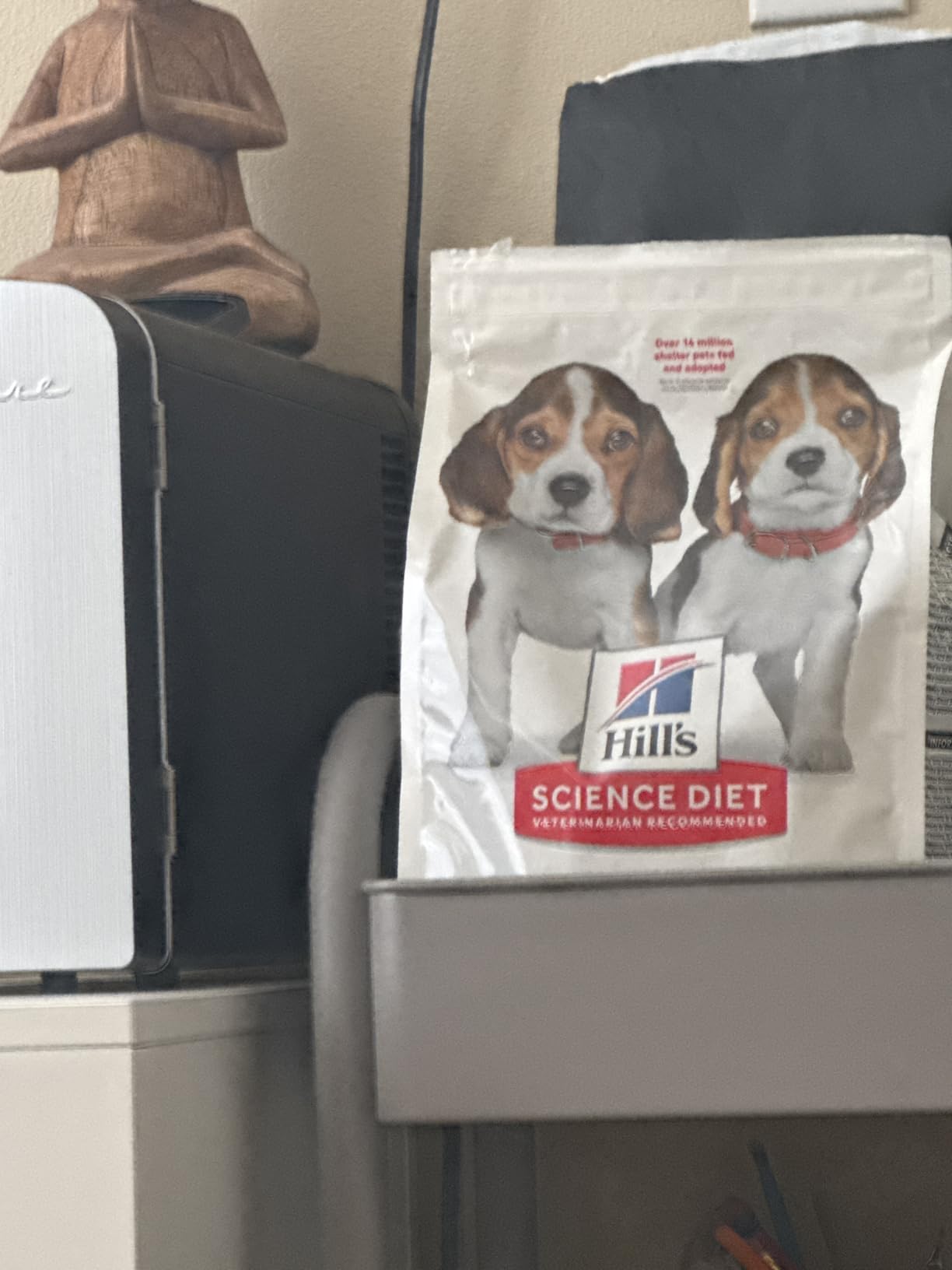 Hill's Science Diet Puppy Small Bites Dry Dog Food, Chicken & Brown Rice, 4.5 lb. Bag customer photo 1