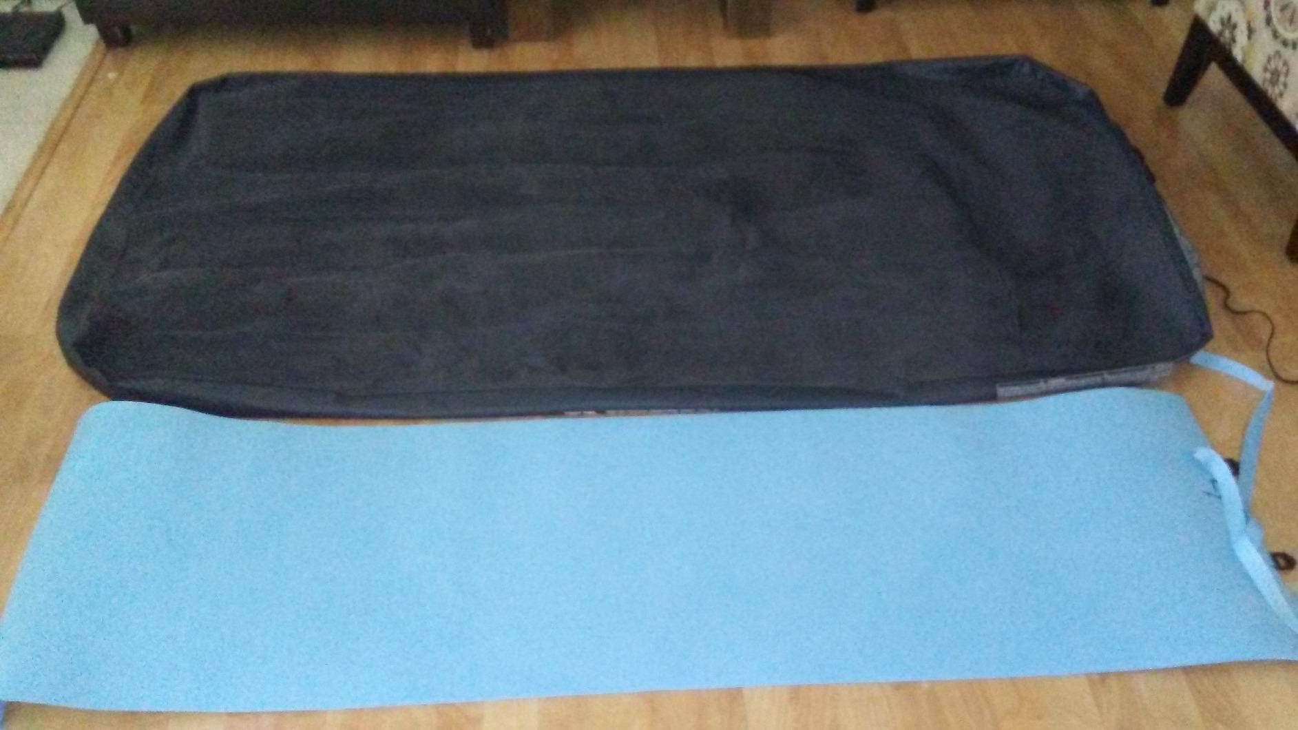 Stansport Pack Lite Camping & Backpacking Sleeping Pad - Lightweight Closed Cell Foam Mat - Waterproof & Puncture-Proof - Roll-Up Portable Design for Hiking & Outdoor Sleep - Straps Included customer photo 2