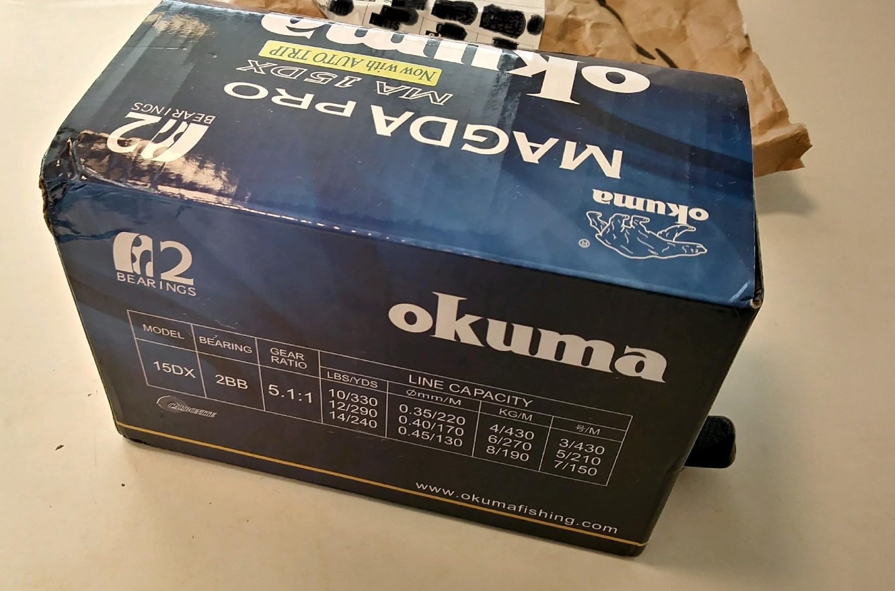 Okuma Magda Pro Line Counter Levelwind Trolling Reel customer photo 2