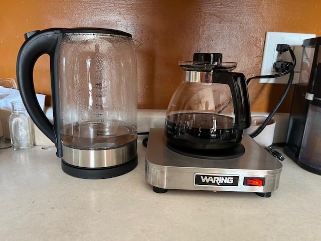 Melitta 52 oz. Pour-Over Coffee Brewer with Glass Carafe, Black customer photo 1