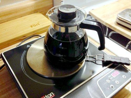 Melitta 52 oz. Pour-Over Coffee Brewer with Glass Carafe, Black customer photo 2
