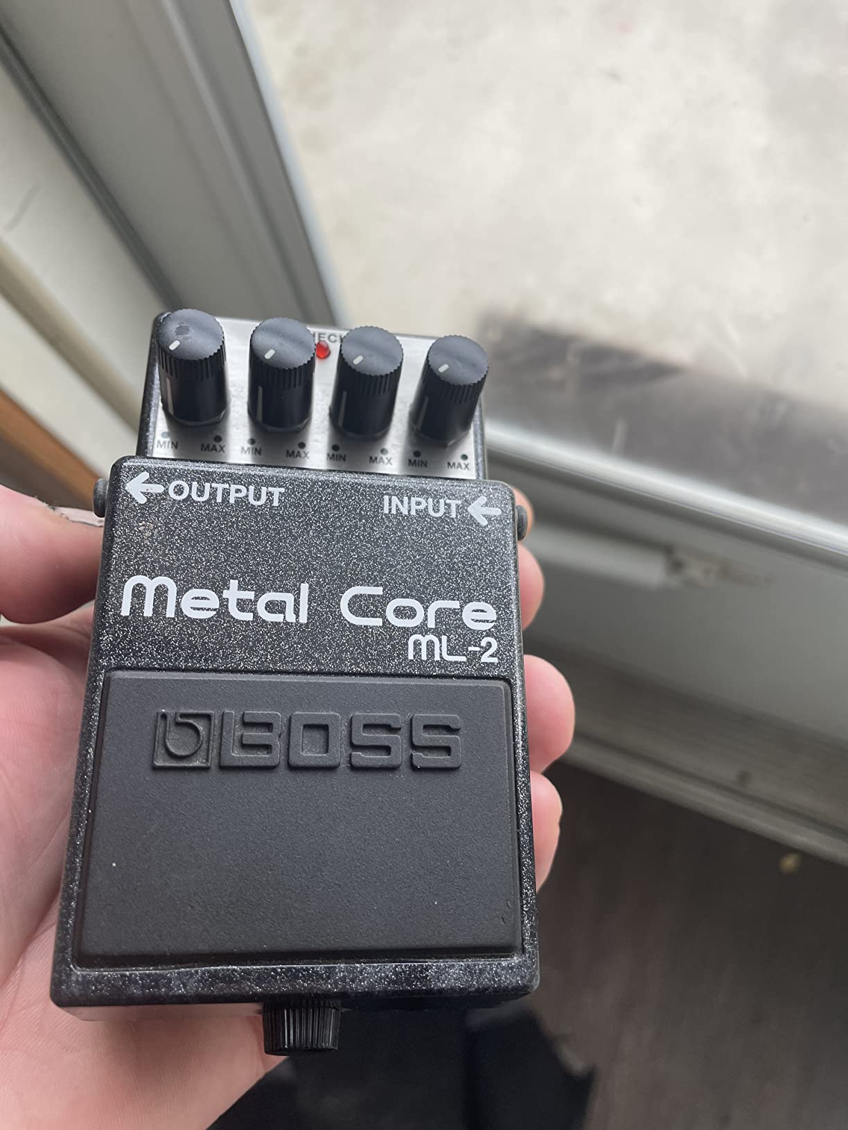 BOSS ML-2 Metal Core Guitar Pedal customer photo 1