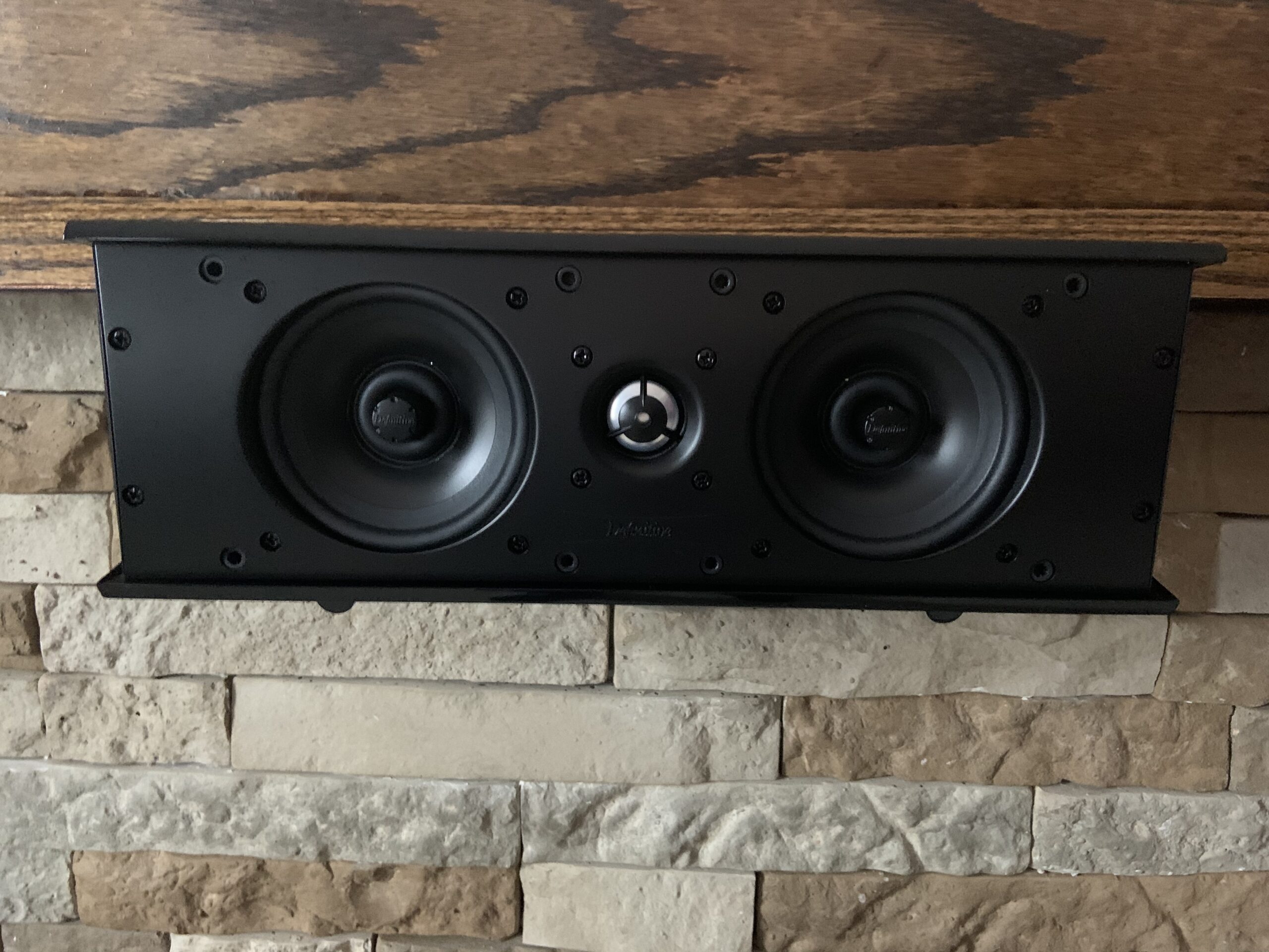 Definitive Technology ProCenter 1000 Compact Center Speaker (Black) customer photo 2