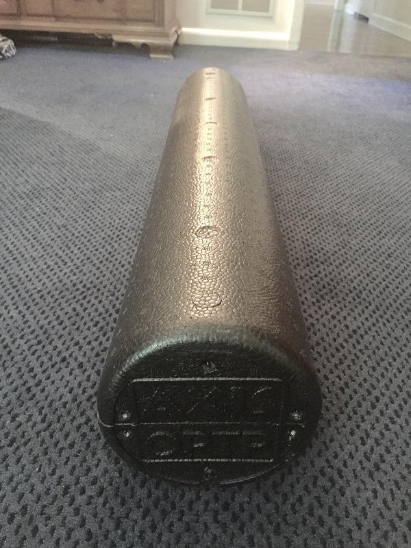 OPTP AXIS Firm Foam Roller, High Density Foam Roller for Physical Therapy (Black, 36