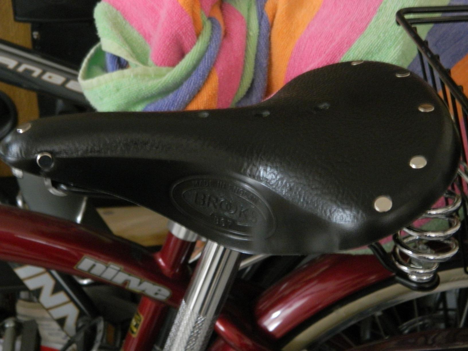 Brooks England B67 Leather Bike Saddle with Suspension Springs customer photo 1