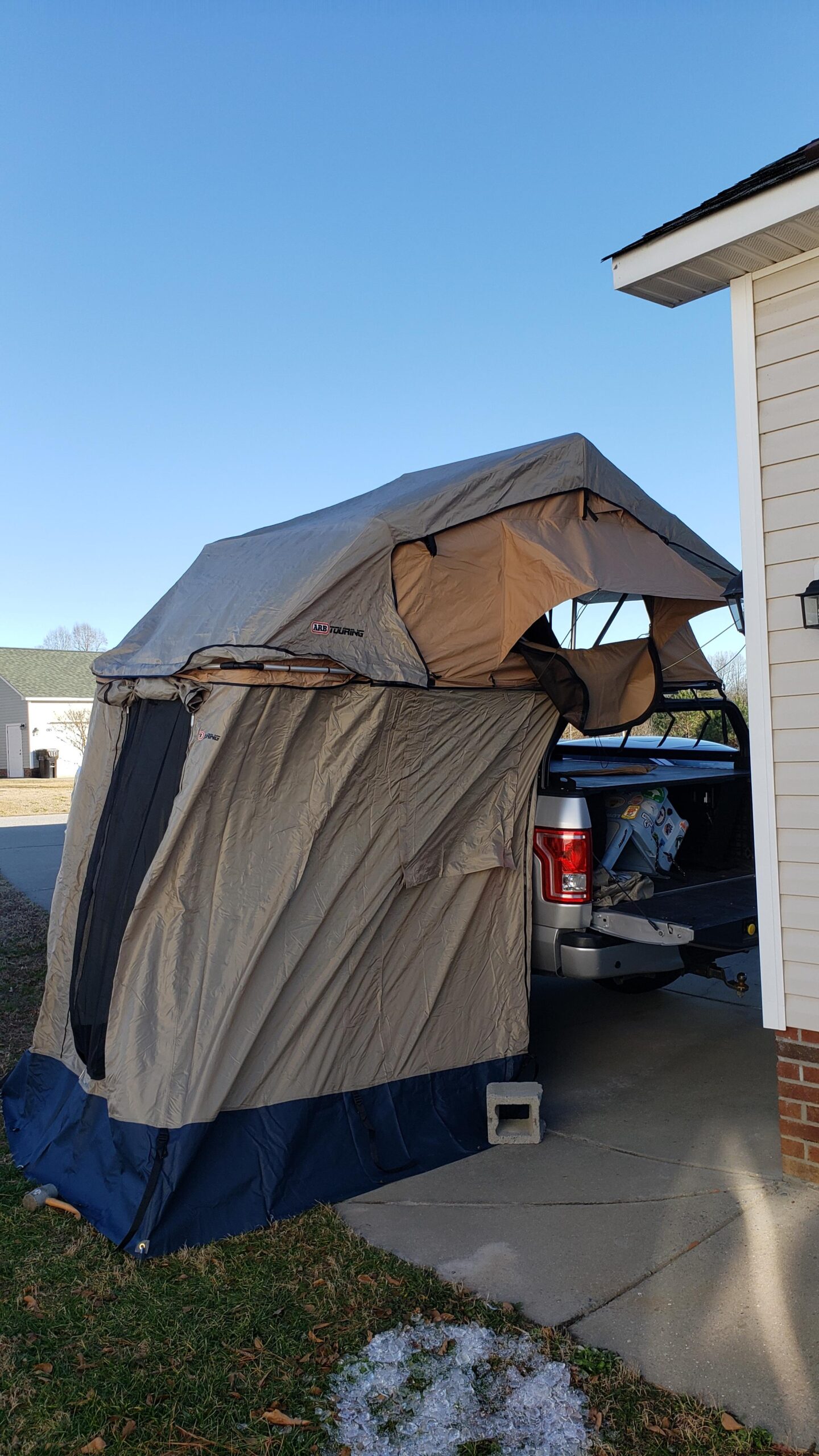 ARB 804100 Simpson III Brown Rooftop Tent Annex/Changing Room customer photo 4