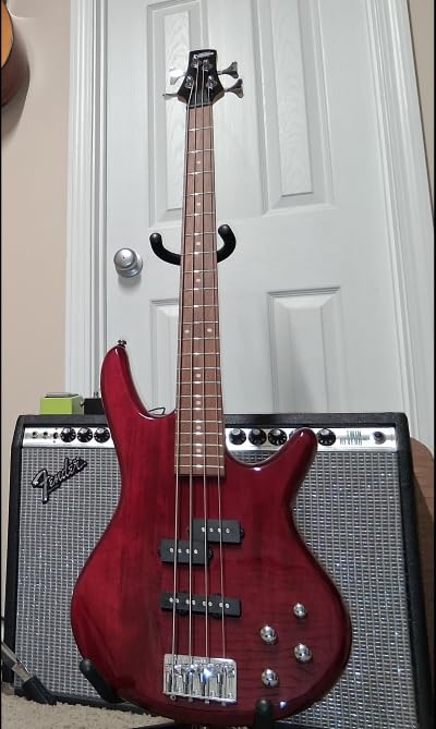 Ibanez Gio GSR200TR 4-String Bass Guitar - Transparent Red customer photo 1