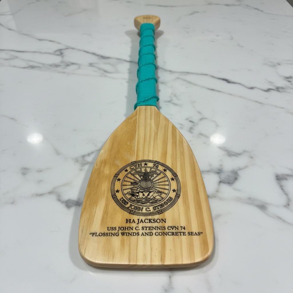 Attwood Wooden Canoe Paddle, Ergonomic Grip, Premium Wood Construction, Protective Finish customer photo 1