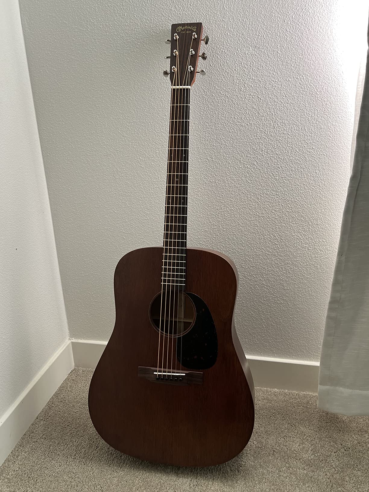 Martin D-15M with Gig Bag, Acoustic Guitar - Mahogany Construction, Satin Finish customer photo 1