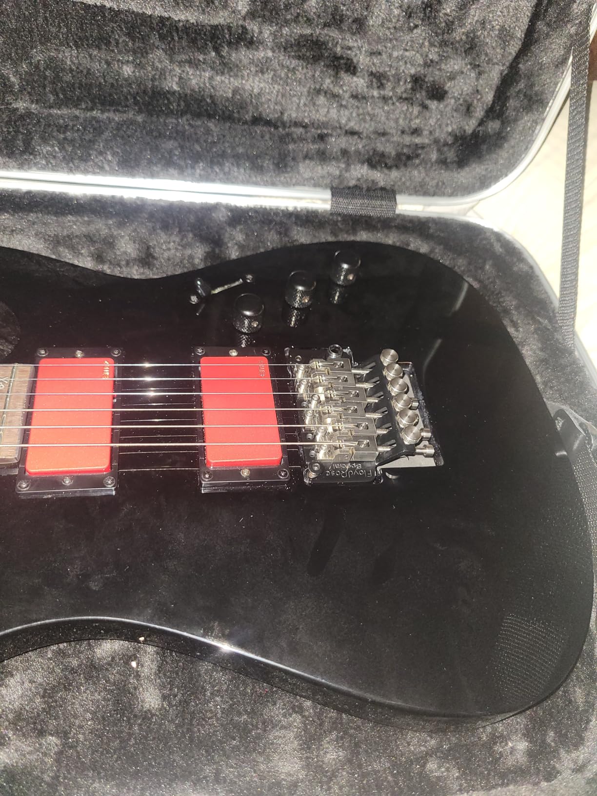 ESP LTD Kirk Hammett Signature KH-202 Left-Handed - Black customer photo 2