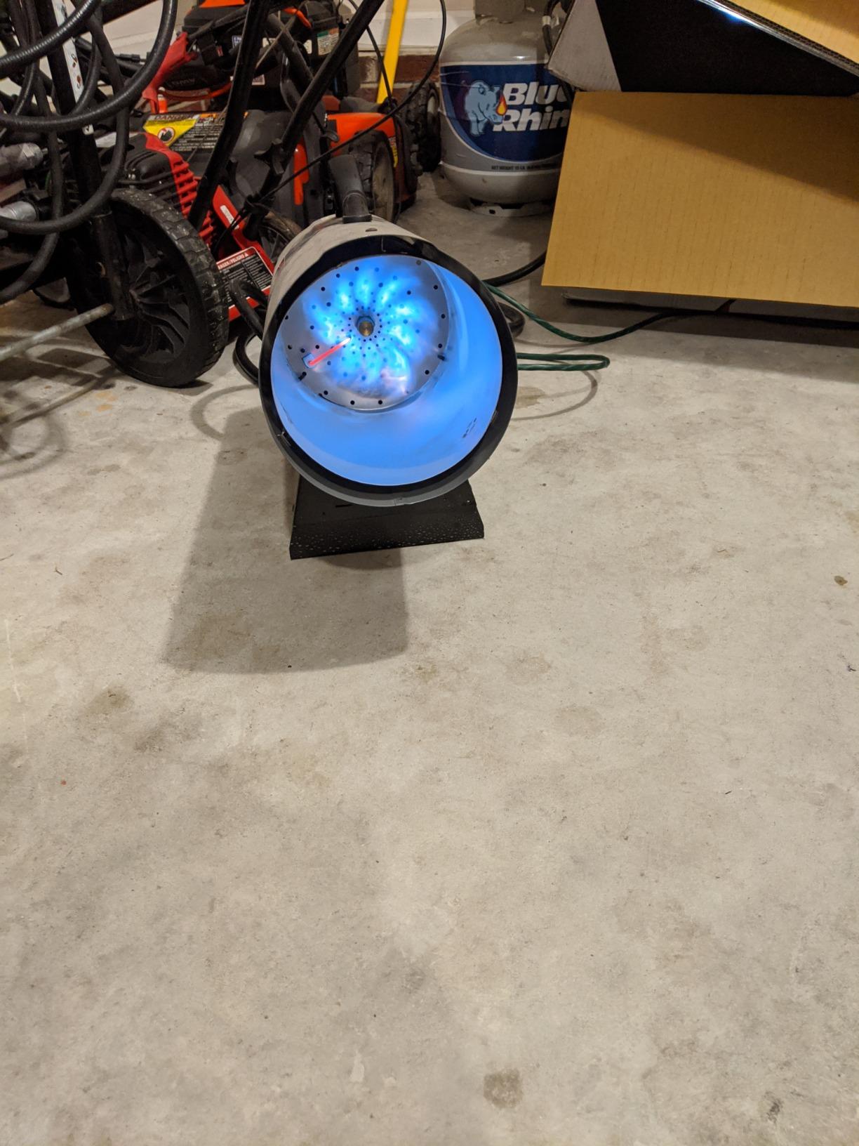 Dyna-Glo Delux RMC-FA60DGD 30,000 - 60,000 BTU LP Forced Air Heater customer photo 1