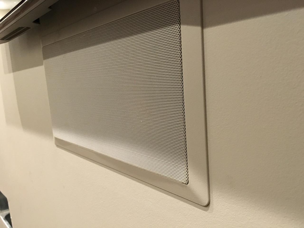 Micca M-CS Dual 5.25 Inch 2-Way in-Wall Center Channel Speaker for Home Theater, Whole House Audio, MTM LCR Design, 5.25