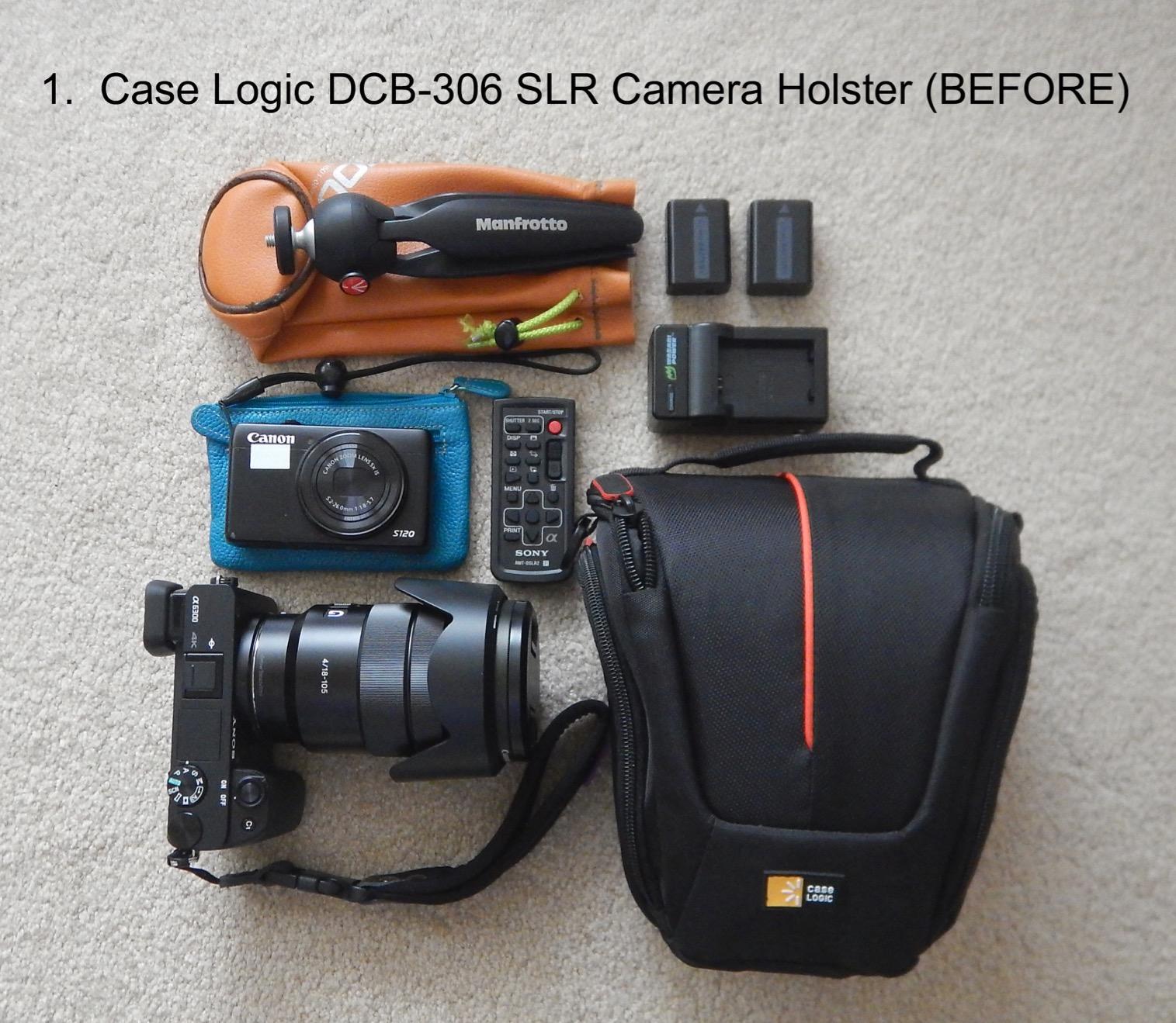Case Logic DCB-306 SLR Camera Holster (Black) Large customer photo 1