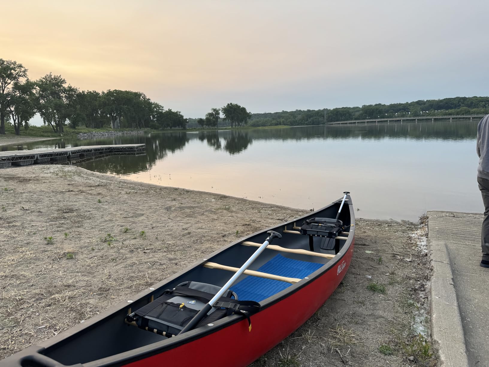 Attwood 11764-1 Ergonomic Aluminum Canoe Paddle 4-Feet, Black customer photo 2