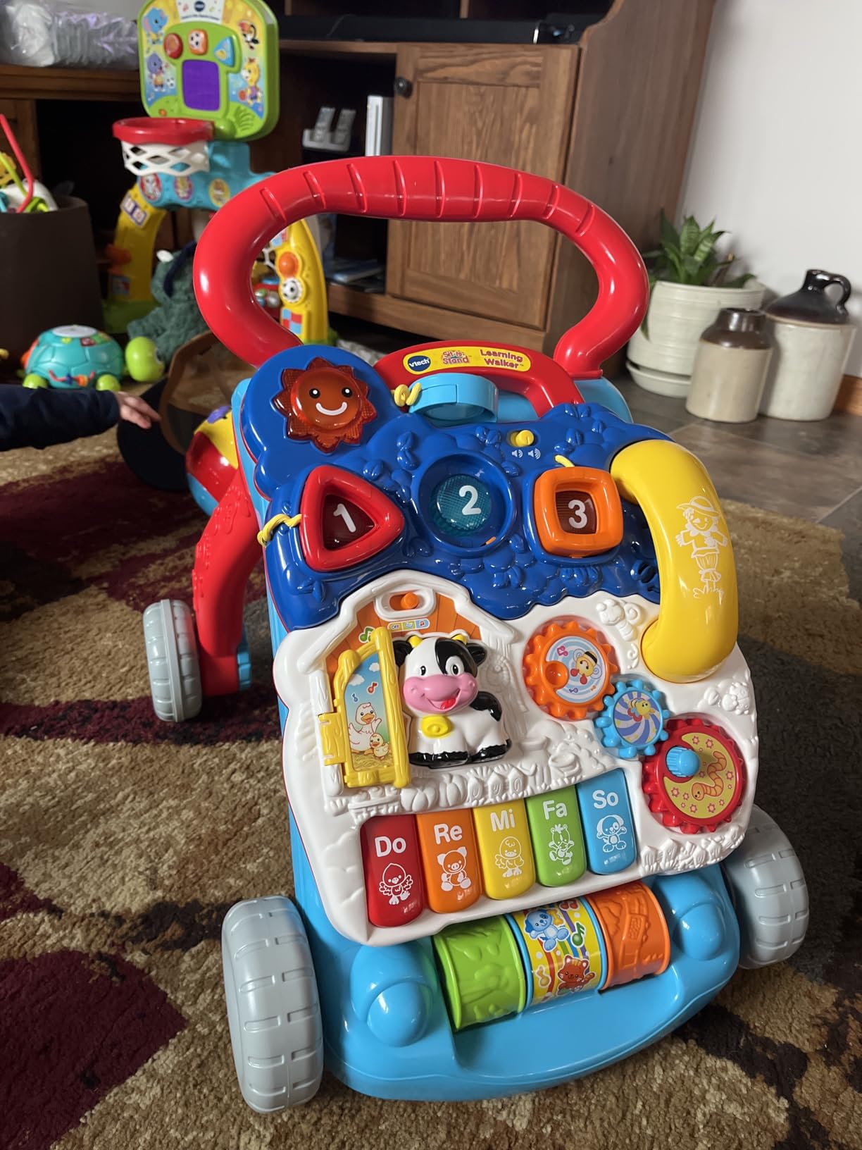 VTech Sit-to-Stand Learning Walker (Frustration Free Packaging) customer photo 1