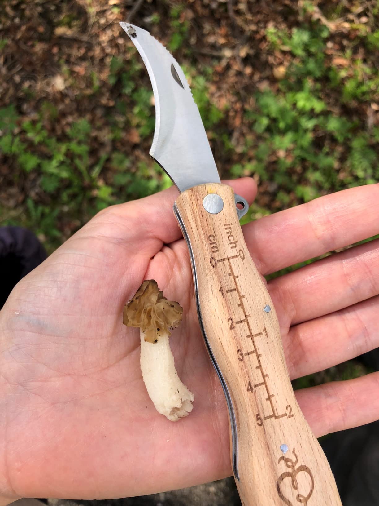 Esschert Design Mushroom Knife with Brush customer photo 2