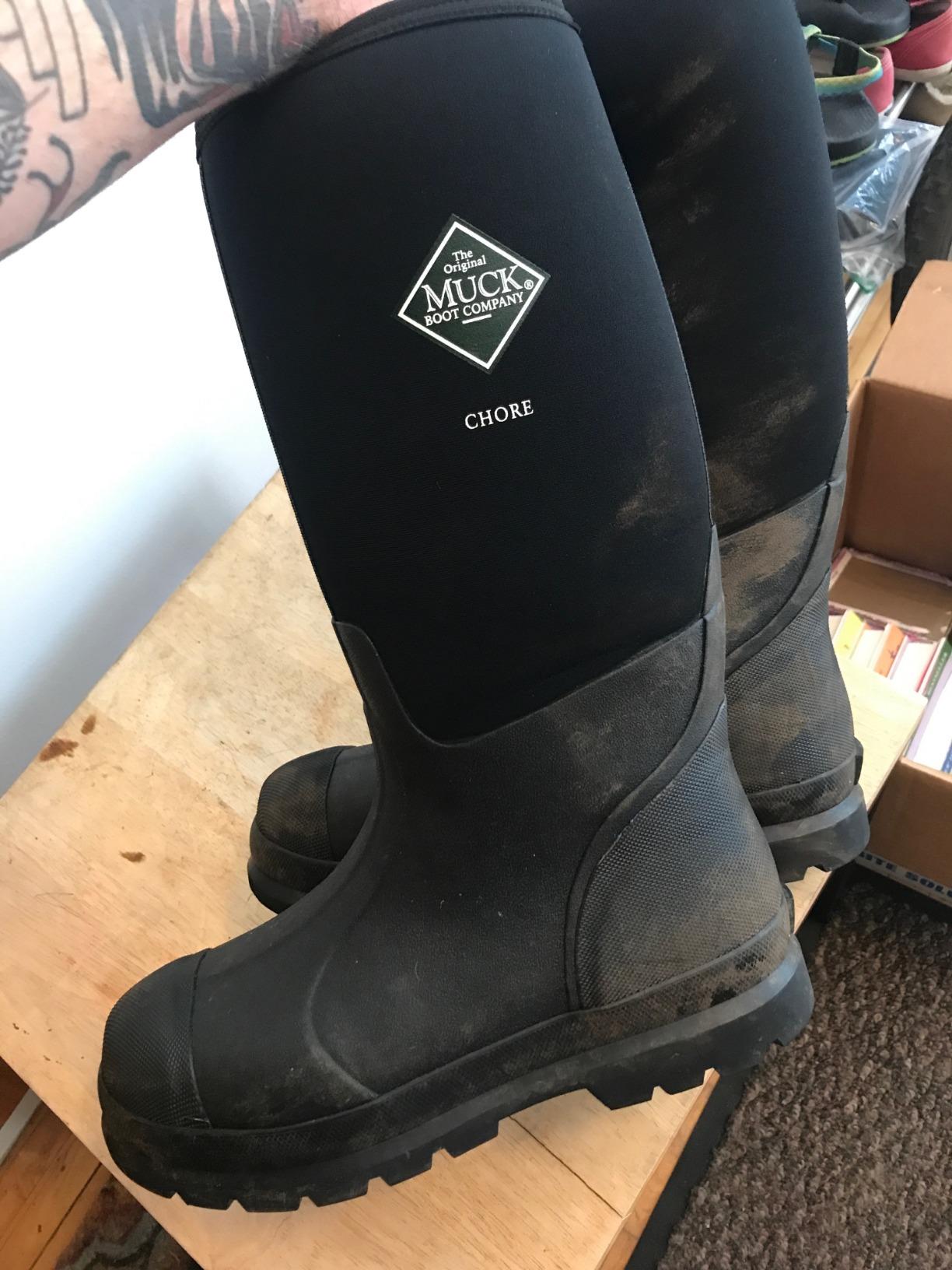 Men's Chore Cool Tall Boot customer photo 2