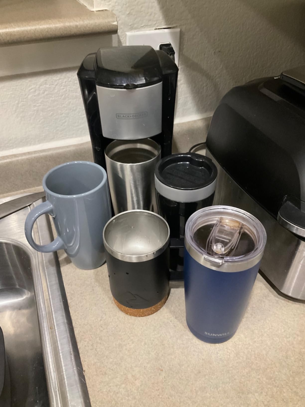 Single Serve Coffeemaker, Black customer photo 1