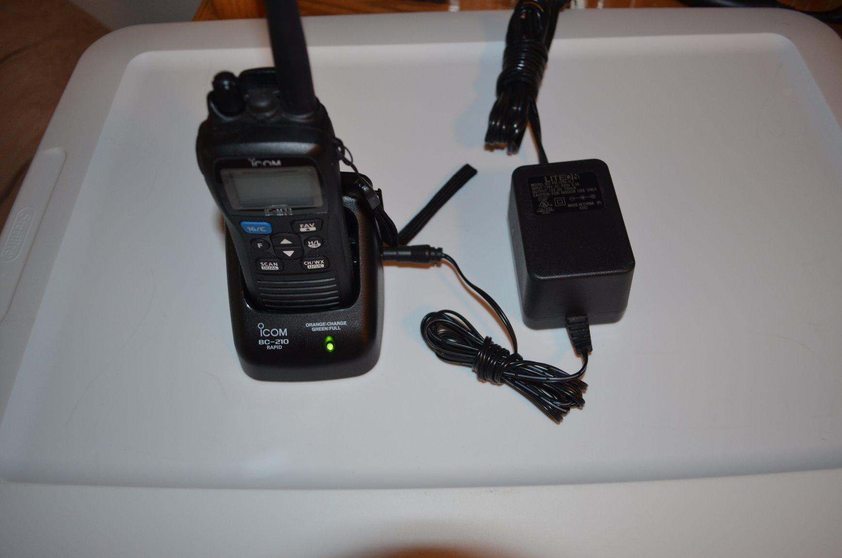 ICOM IC-M73 Handheld VHF Marine Radio, 6 Watts customer photo 2