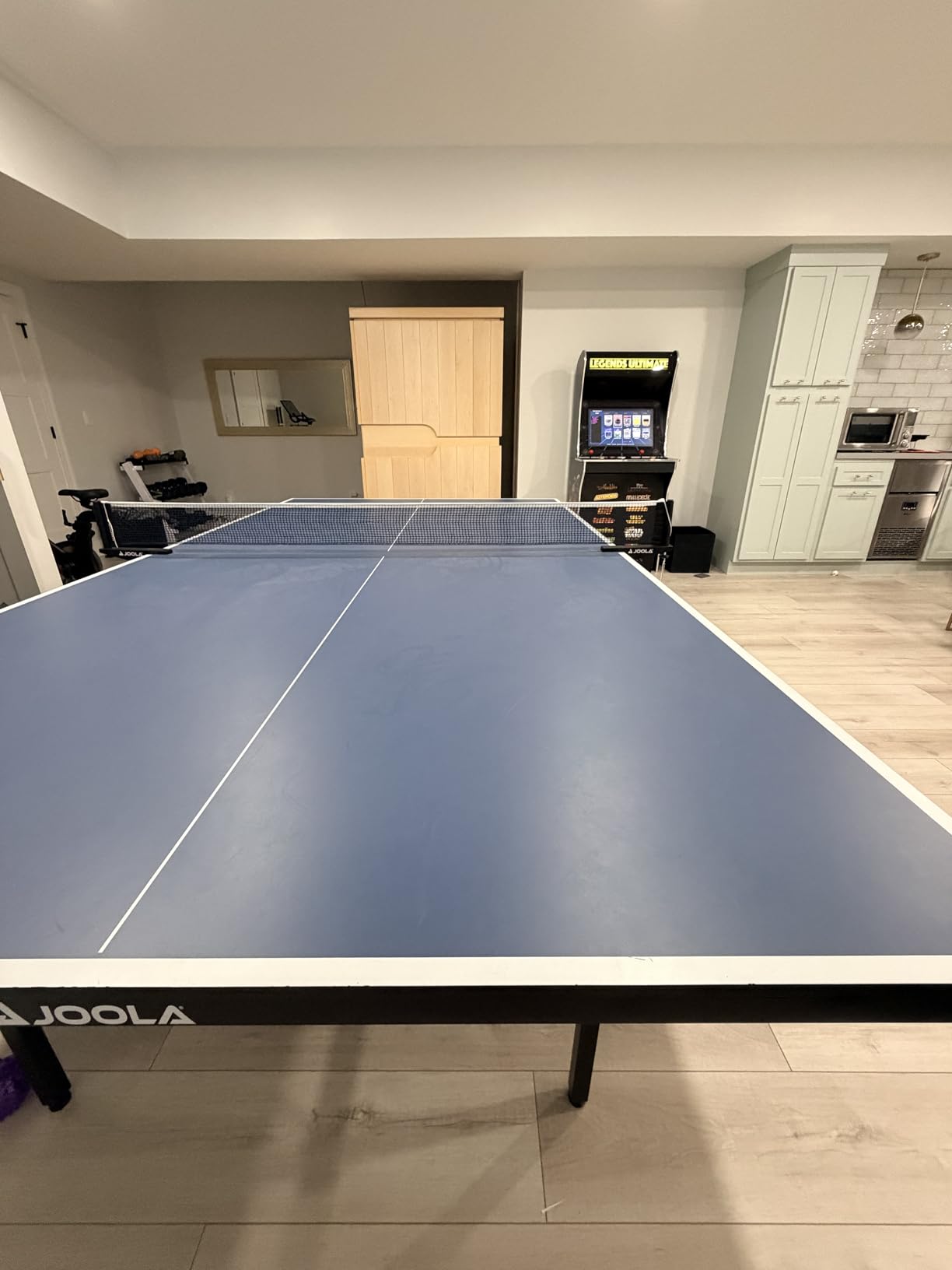 JOOLA NOVA Outdoor Ping Pong Table with Waterproof Table Tennis Net Set - Quick Assembly - All Weather Aluminum Composite Surface customer photo 1
