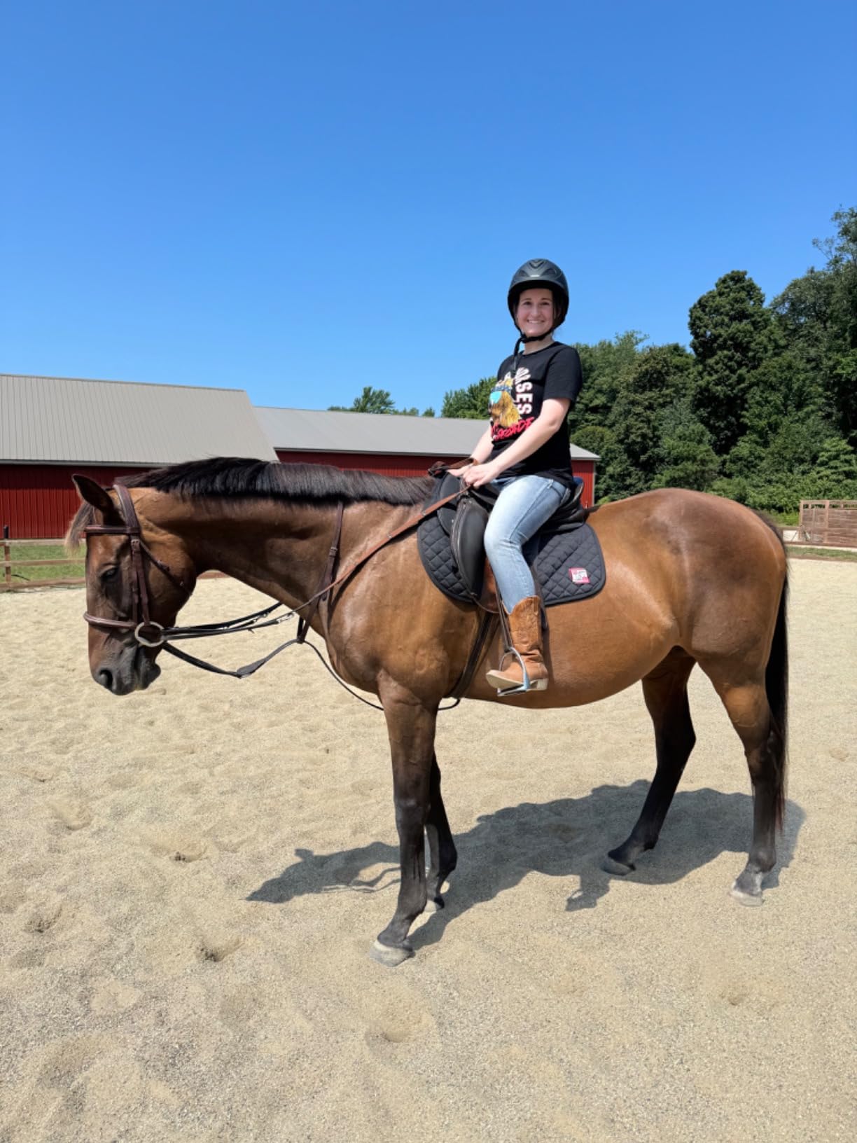 Troxel Liberty Ultralight Horse Riding Helmet, Low-Profile Adjustable Design customer photo 1