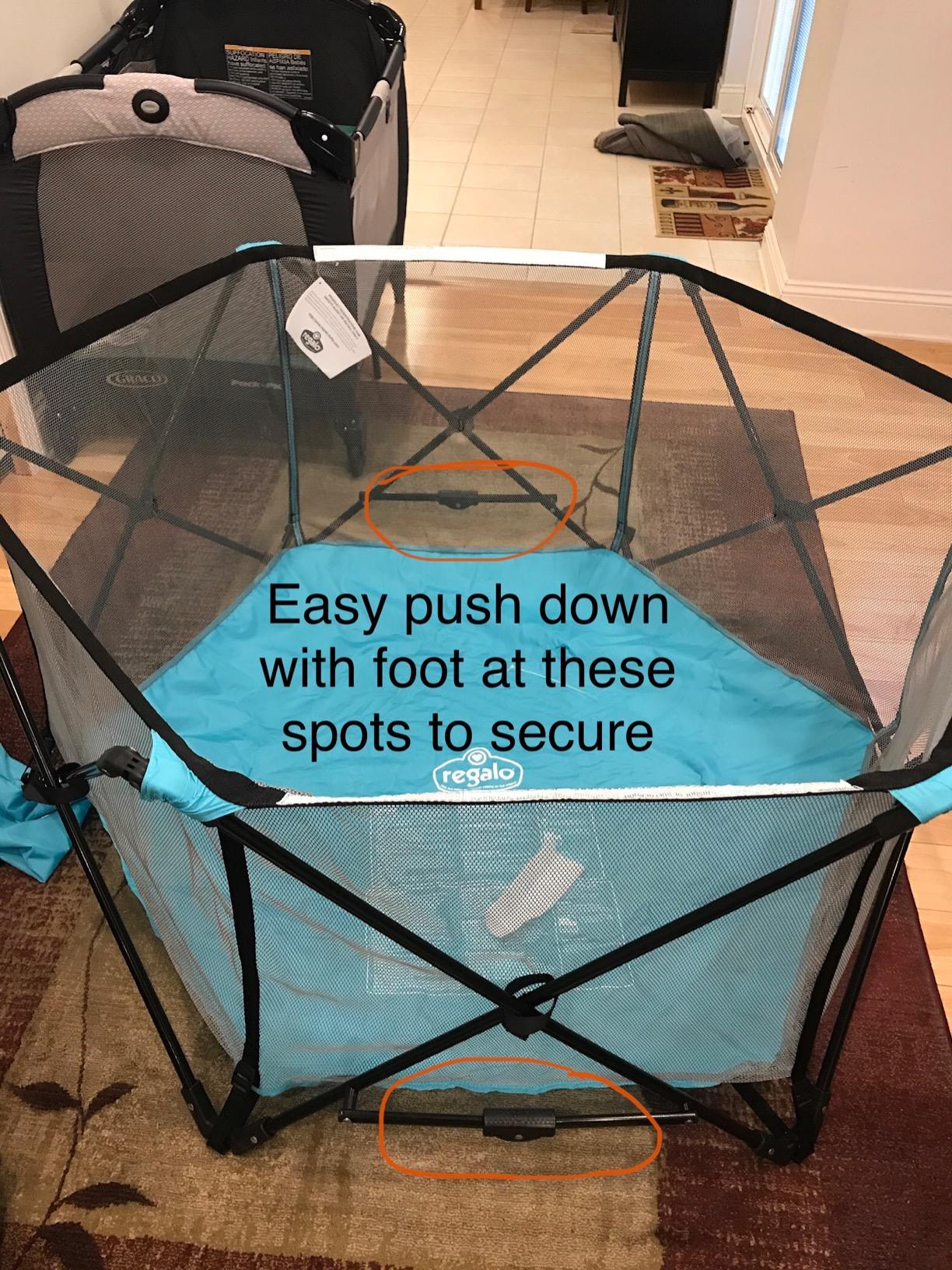 Bright Starts Pop N Play Indoor/Outdoor Playard, Portable Playpen for Babies and Toddlers, Unisex, Easy Compact Fold customer photo 2