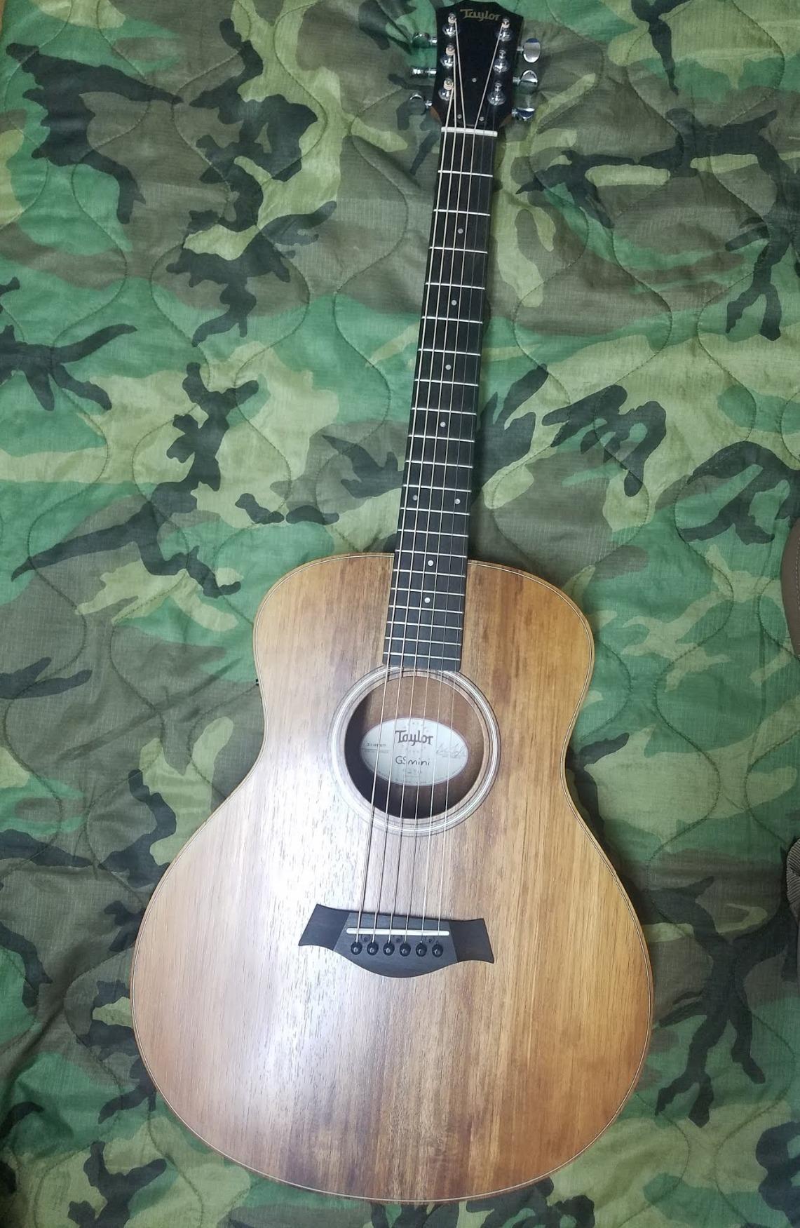 Taylor GS Mini-e Solid Koa Top ESB Acoustic-electric Guitar w/Gig Bag customer photo 1