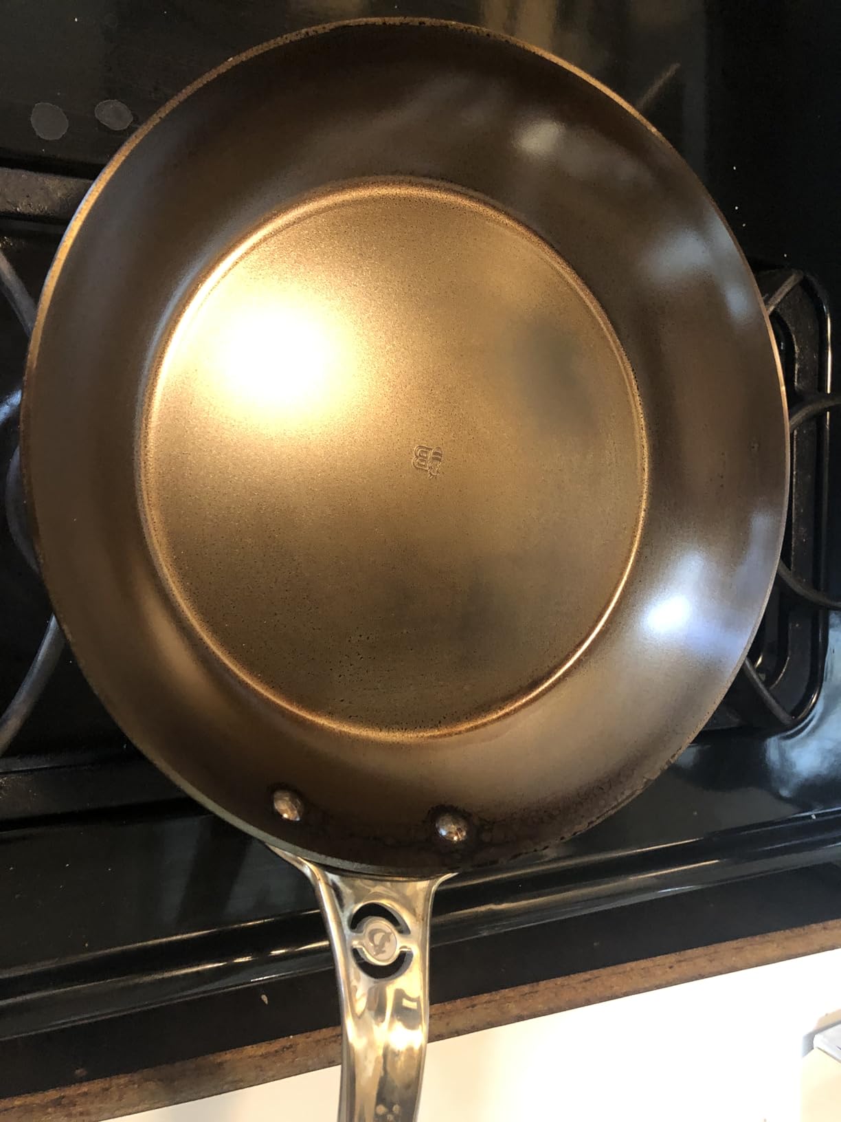 de Buyer MINERAL B Pro Carbon Steel Fry Pan - 11