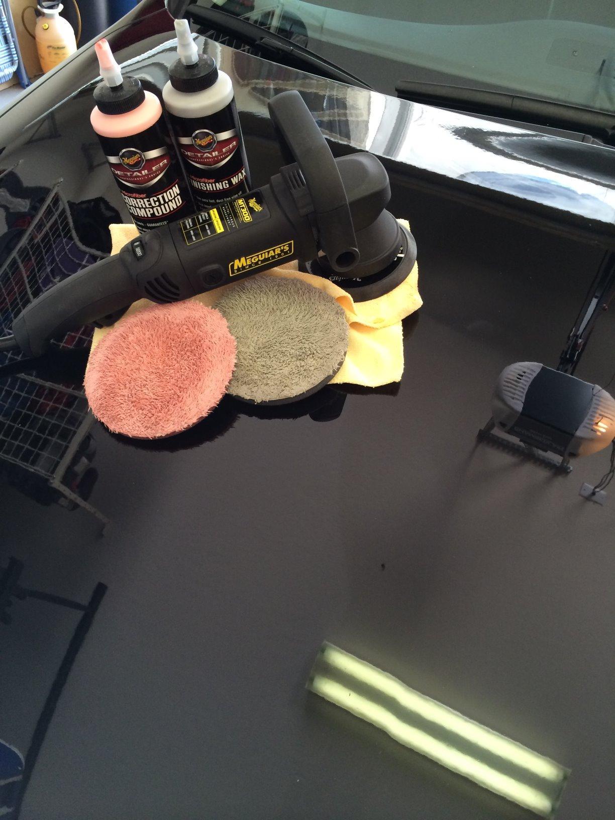 Meguiar's MT300 Variable Speed Dual Action Polisher, Professionally Designed Car Scratch Remover and Car Polisher with Digital Torque Management customer photo 1