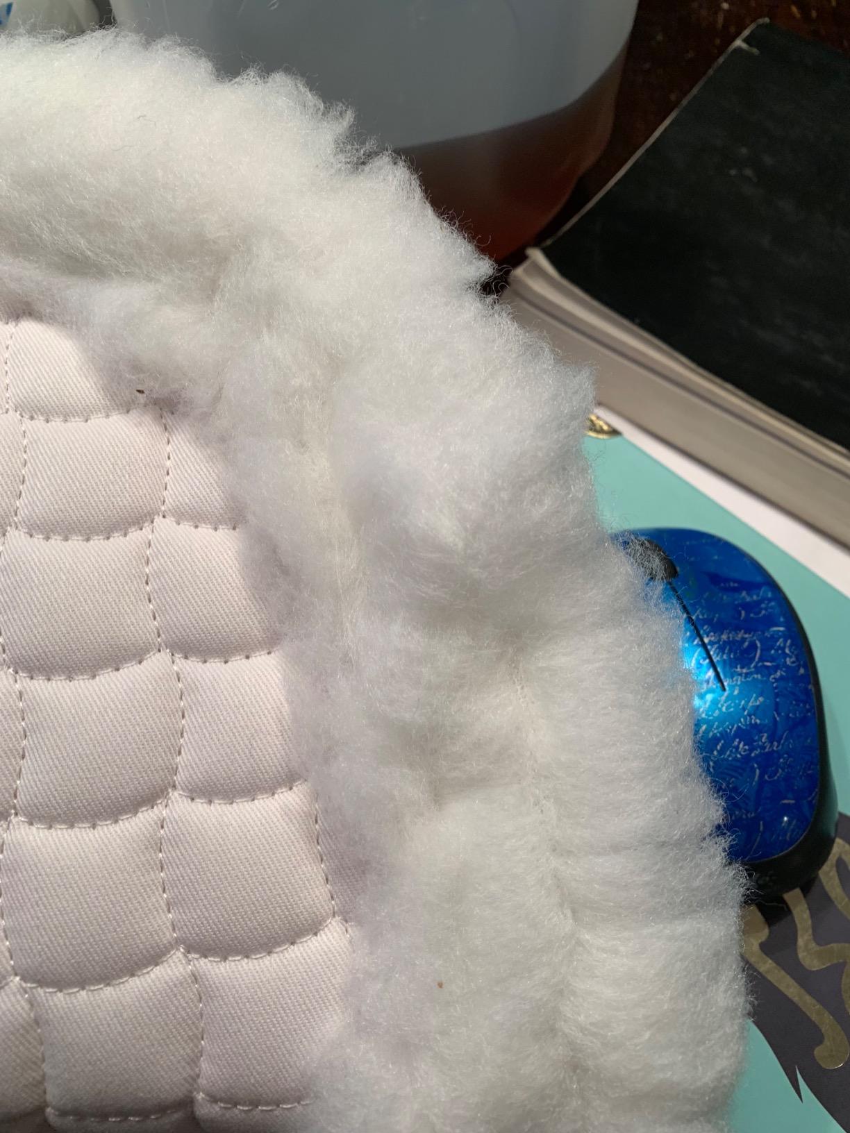 Shires High Wither Fleece Half Pad #88500 - Quilted Synthetic Fleece Pressure-Balancing Horse Saddle Pad customer photo 2