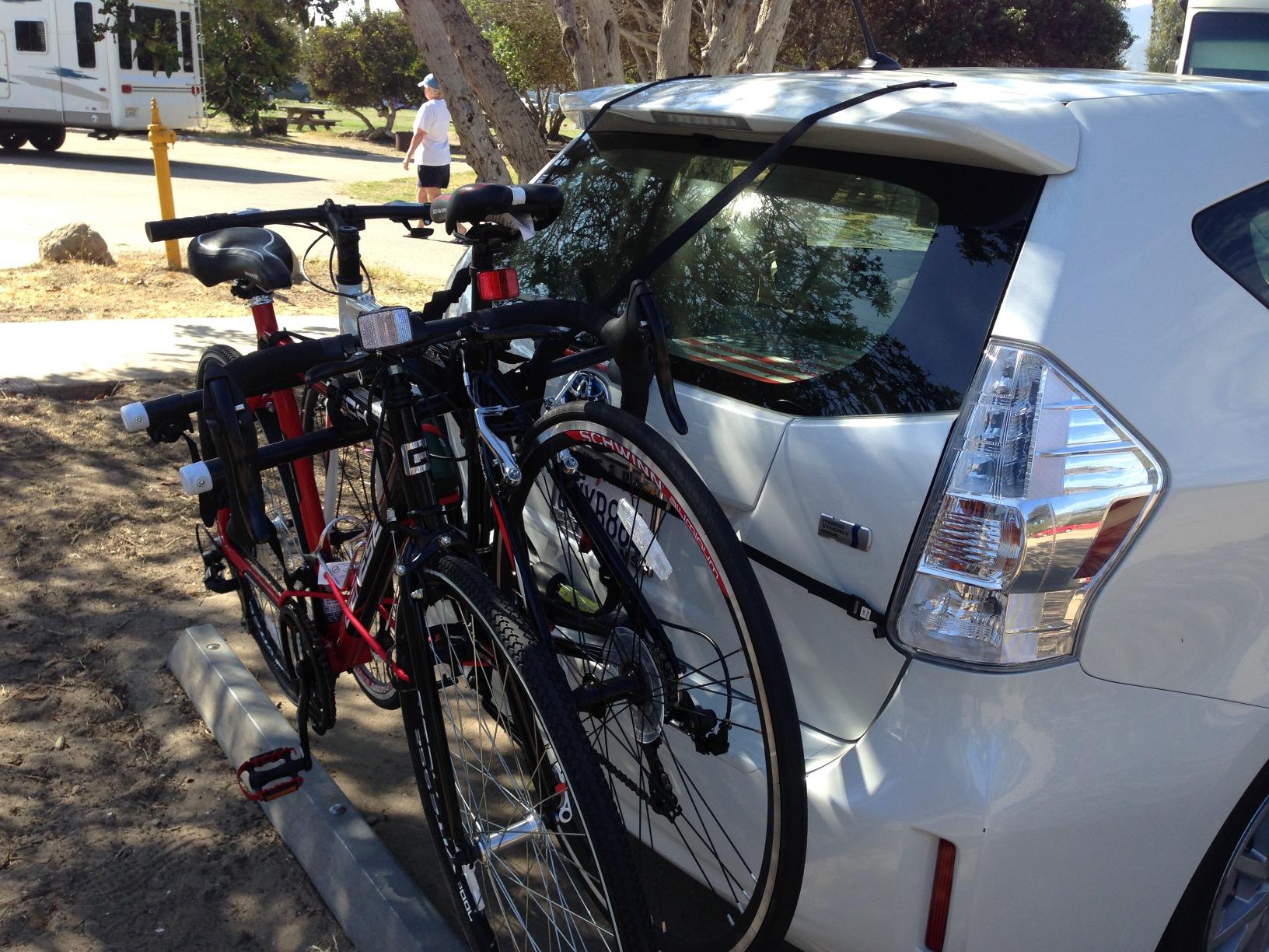 Allen Sports Deluxe 2-Bike Trunk Mount Rack, Model 102DN-R, Black customer photo 2