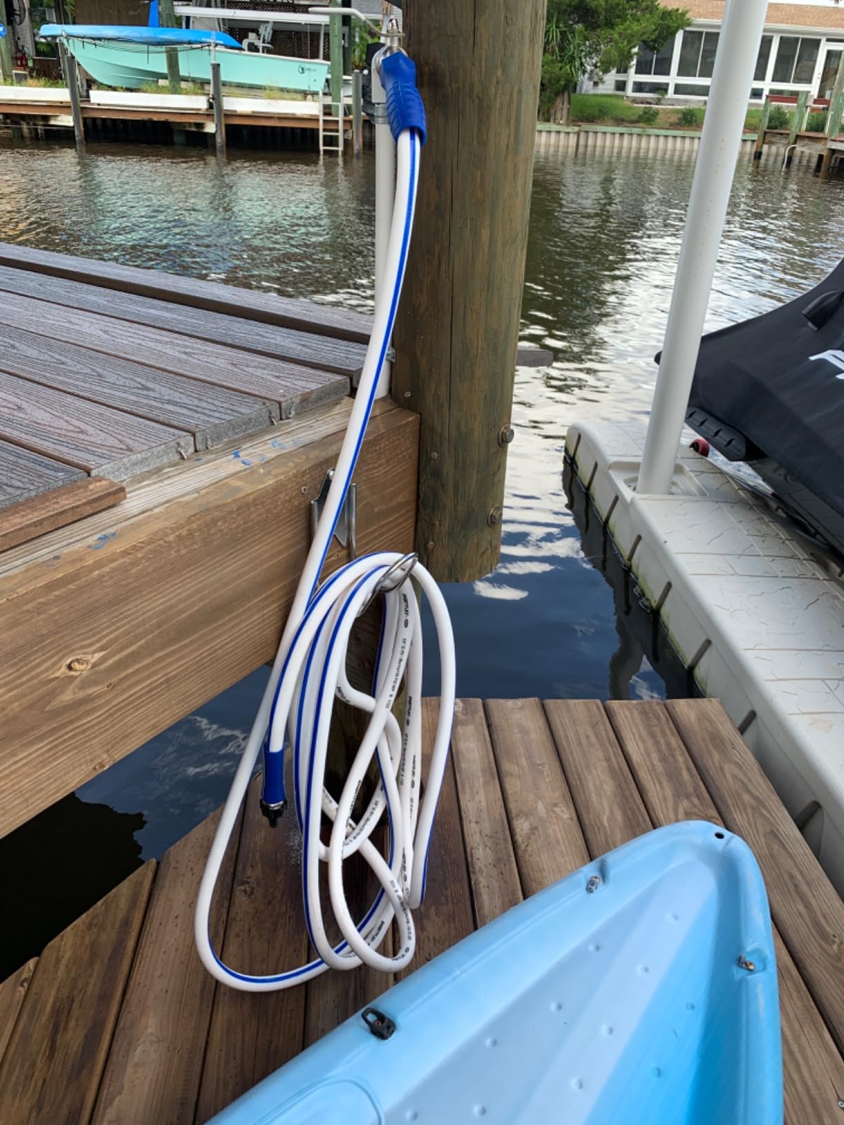SmartFlex RV/Marine Water Hose, 5/8 in. x 25 ft., Hybrid, White - HSFRV525 customer photo 2