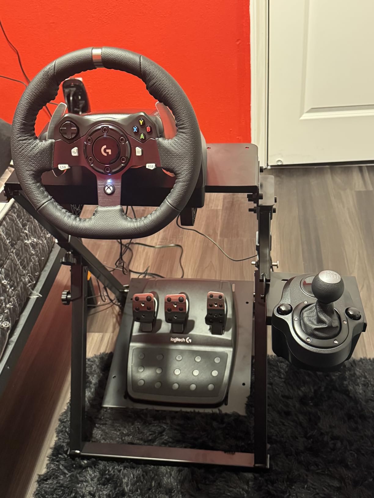 Logitech G Driving Force Shifter - Compatible with G29, G920 & G923 Racing Wheels for PlayStation 5, Playstation 4, Xbox Series X|S, Xbox One, and PC customer photo 1