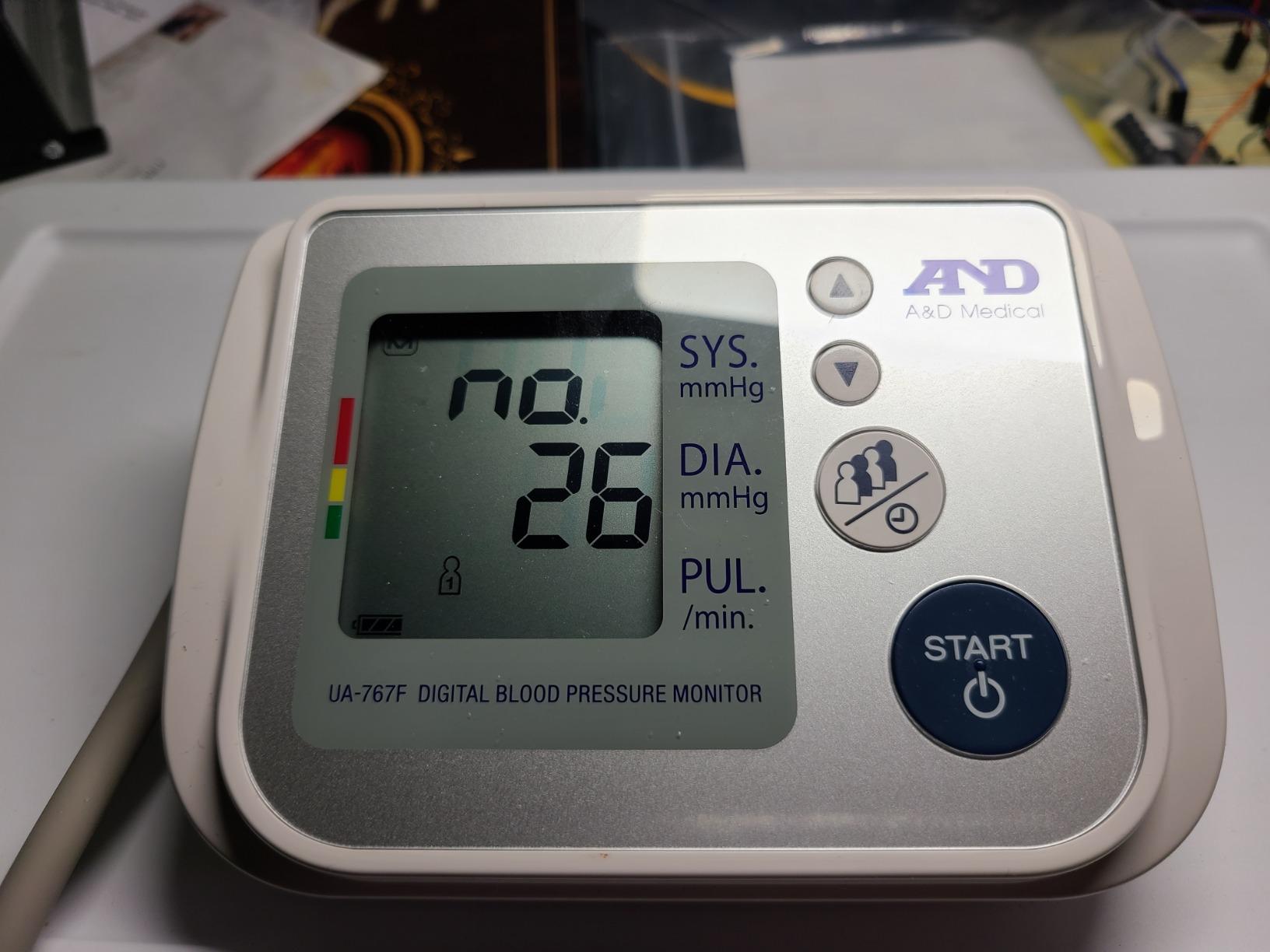 A&D Medical Blood Pressure Monitor for Home Use, UA-767F, Wide-Range Cuff (8.6-16.5