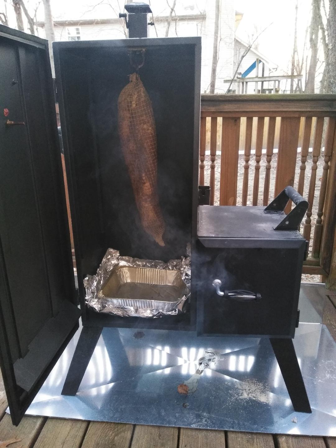 Dyna-Glo DGO1890BDC-D Wide Body Vertical Offset Charcoal Smoker, Black customer photo 1