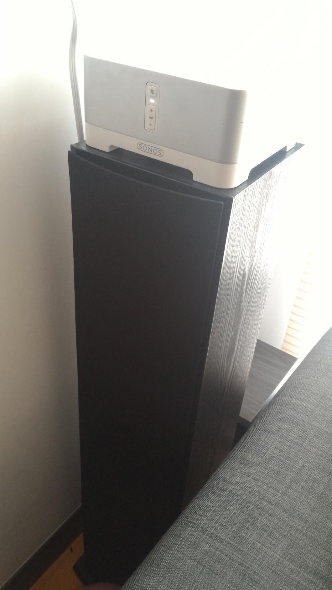 T50 Home Theater and Stereo Floor Standing Tower Speaker (Single, Black) - Deep Bass Response, Dolby and DTS Surround customer photo 2