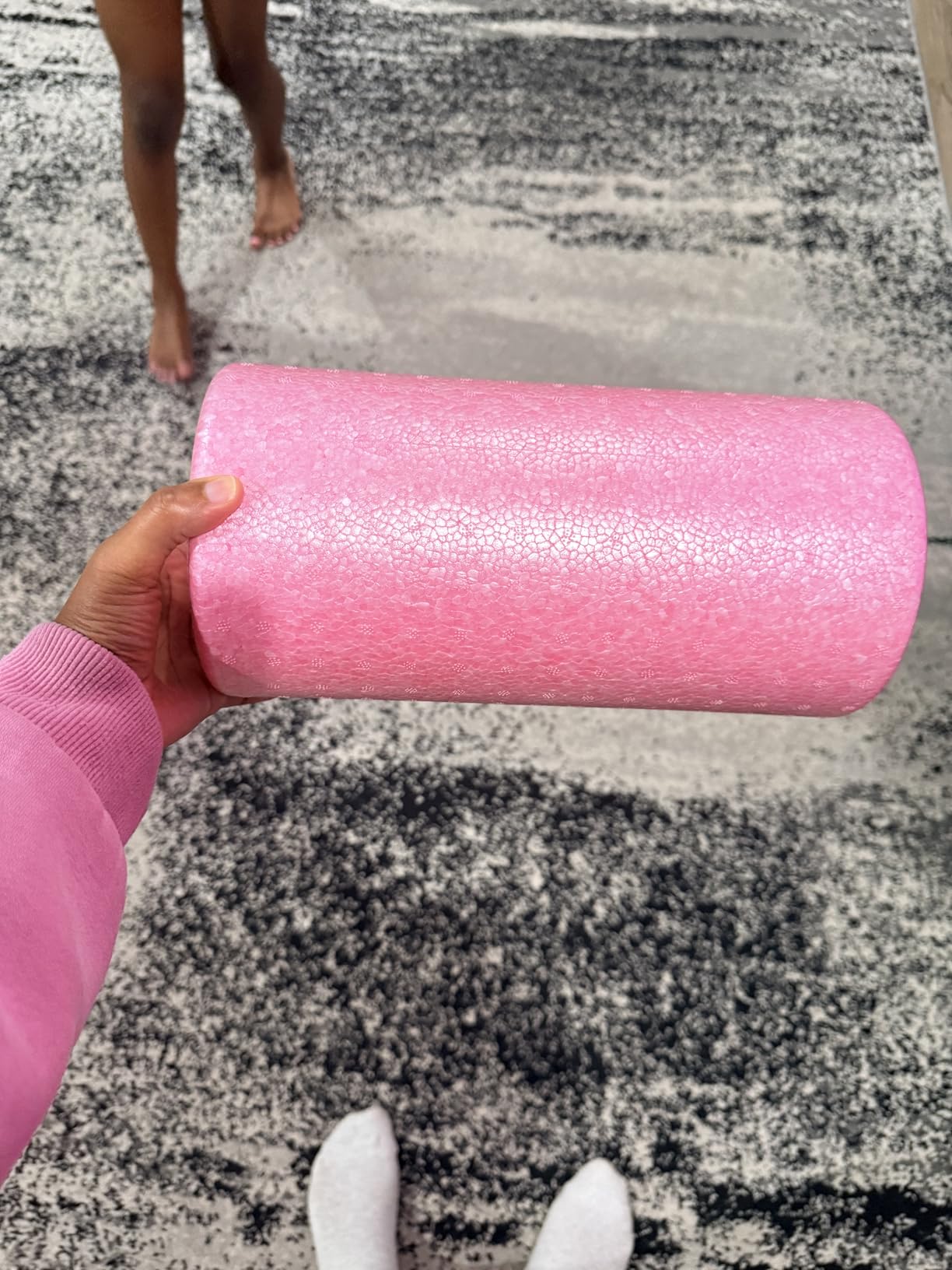 Yes4All High-Density EPP Round Back Roller Foam, Exercise Foam Roller for Yoga, Pilates & Stretching customer photo 1