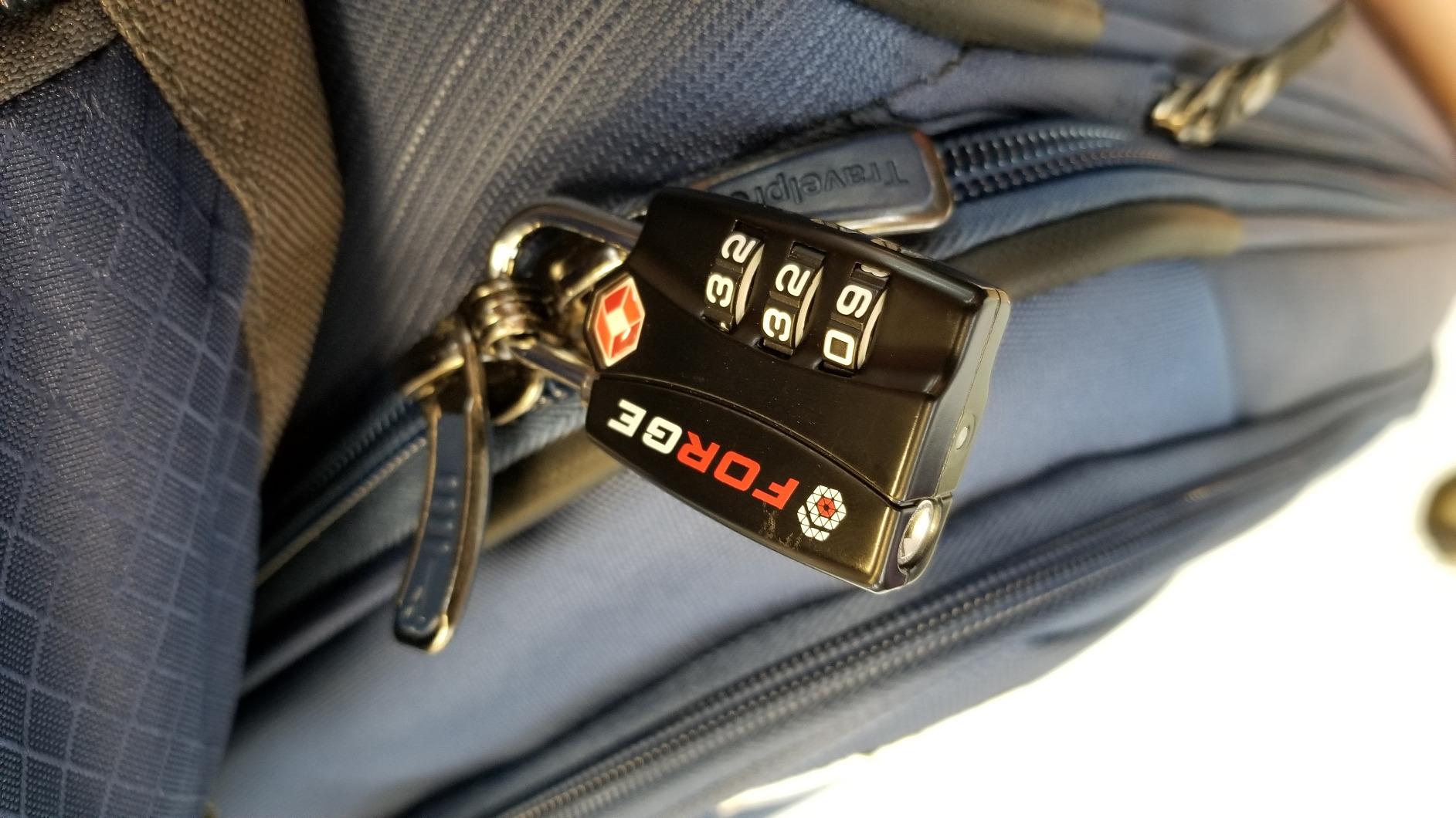 Forge TSA Approved Luggage Locks - Black 2 PK customer photo 1