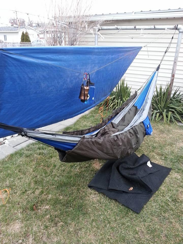 Snugpak Hammock Quilt, Insulated Thermal Top Cover for Outdoor Camping customer photo 2