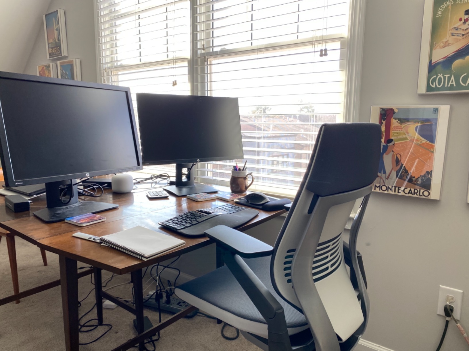 Steelcase Gesture Office Chair - Ergonomic Work Chair with 360-Degree Arms - Licorice Fabric customer photo 1