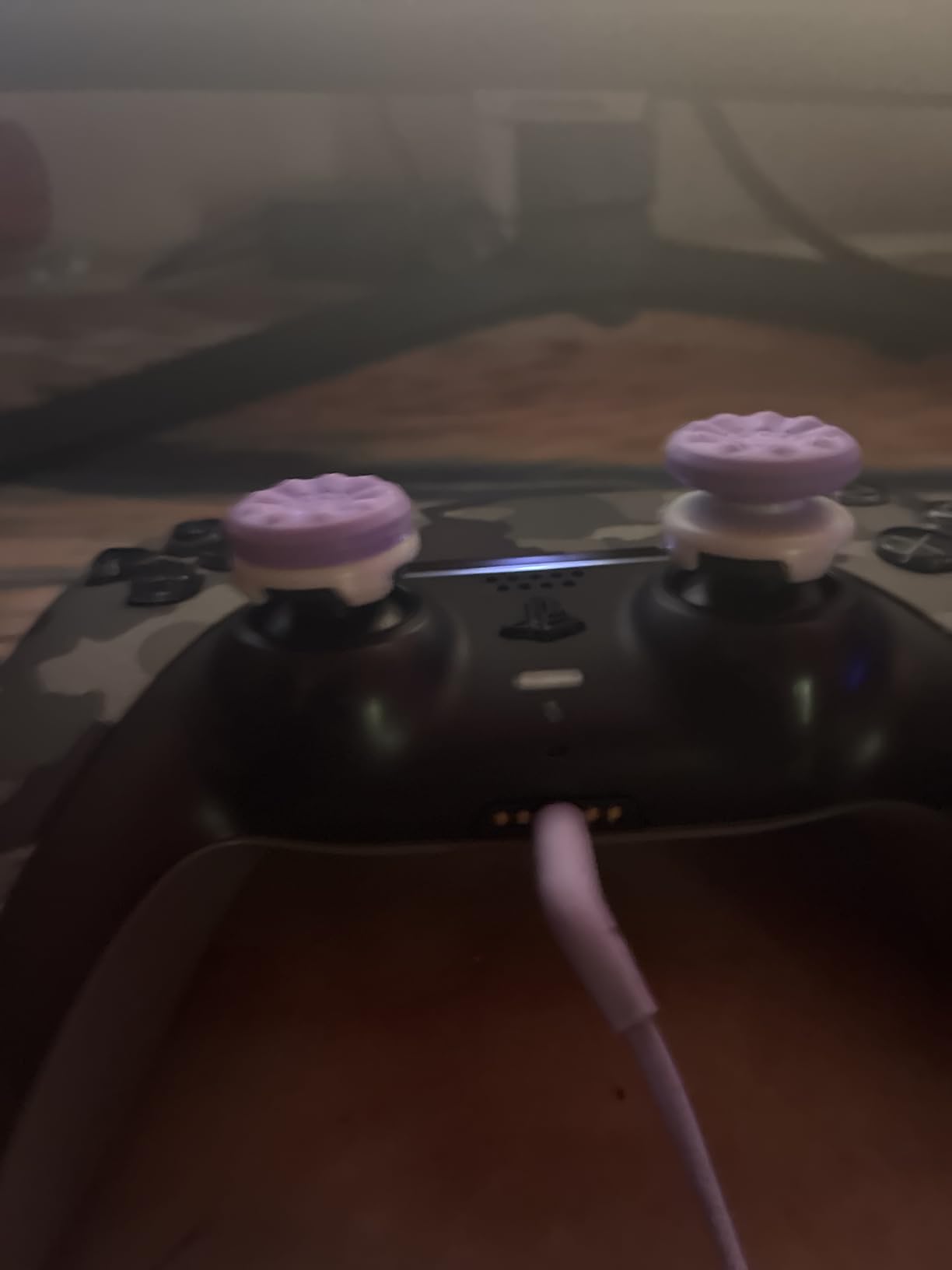 KontrolFreek FPS Freek Galaxy Purple Performance Thumbsticks for PS5 customer photo 1